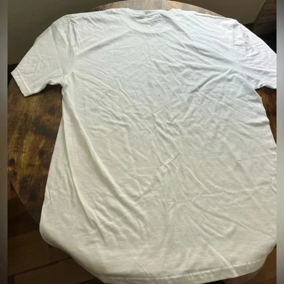 GILDAN | ladies custom Heads Carolina Tails California t-shirt. Size: L - Picture 5 of 7